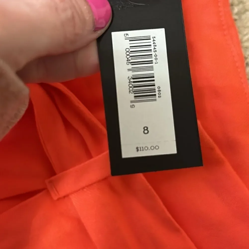 NWT Banana Republic HIGH-RISE WIDE-LEG LINEN-COTTON PANT